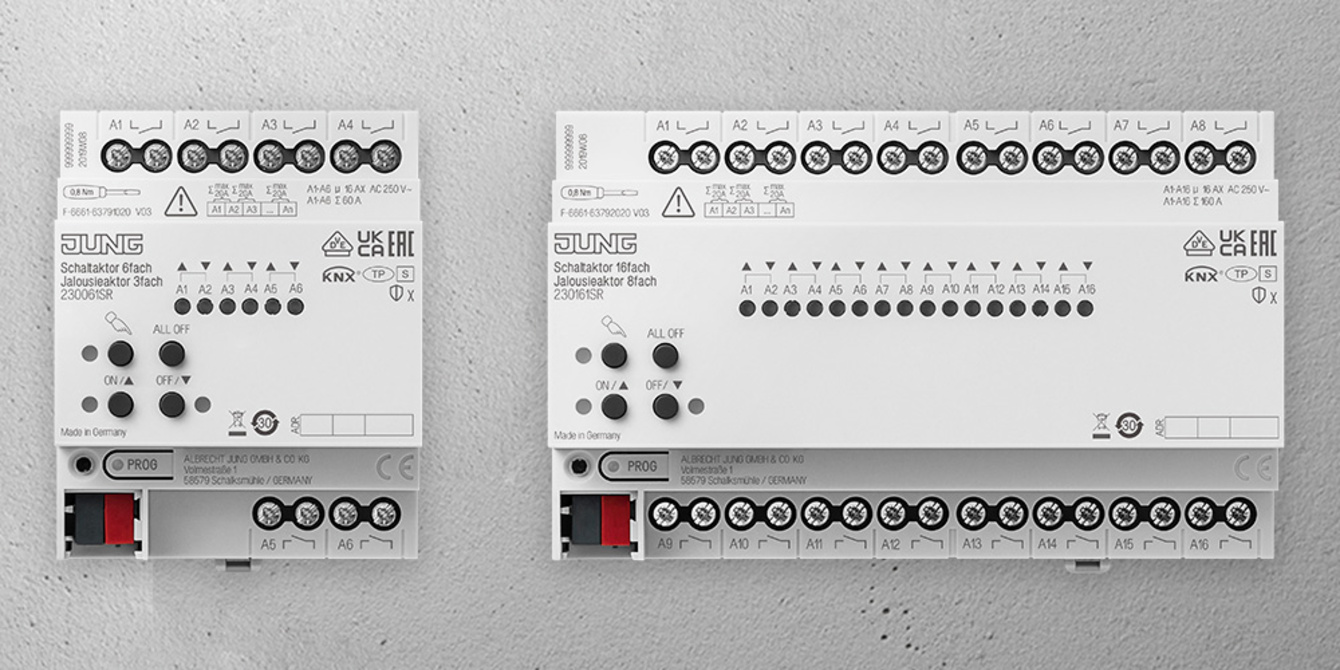 KNX Schalt- und Jalousieaktoren bei TWE Elektrotechnik in Ellwangen