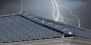 Äußerer Blitzschutz bei TWE Elektrotechnik in Ellwangen